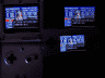 左：ゲームボーイアドバンスＳＰ with Backlit screen、右上：ニンテンドーＤＳ Ｌｉｔｅ  schwarz、右下：ゲームボーイミクロ